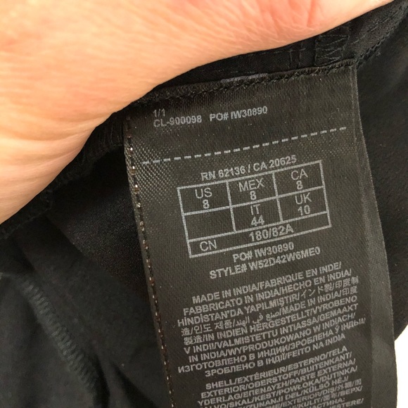 Guess Black Sleeveless Romper with Beading - Picture 7 of 7